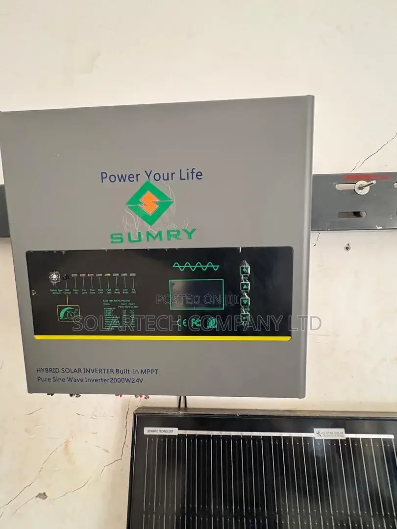2KW 24V Transformer Hybrid Inverter With 60A MPPT Charger