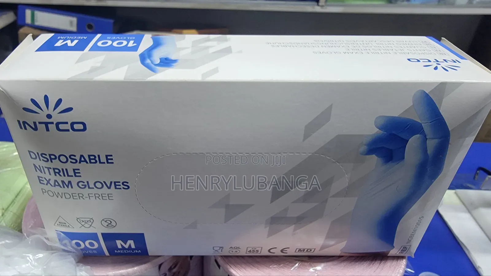 Disposable Nitrile Examination Gloves Powder Free Wholesale Price