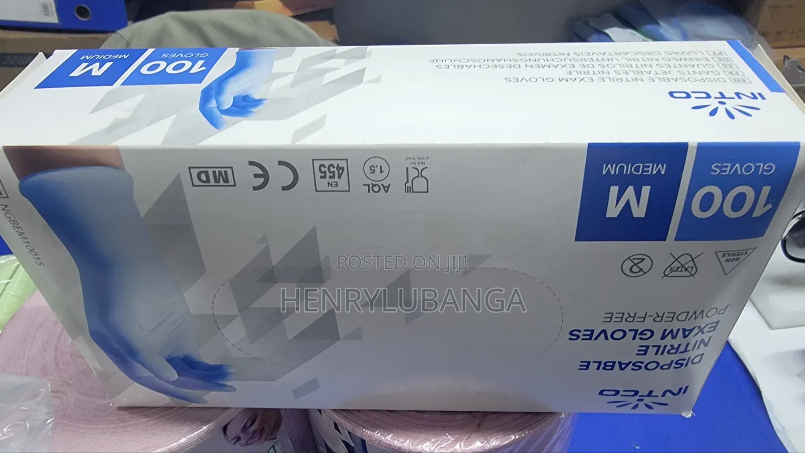 Disposable Nitrile Examination Gloves Powder Free Wholesale Price