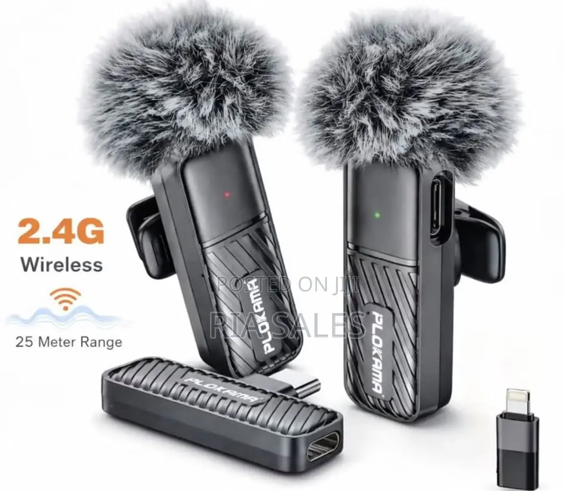 Plokama VM-20 2.4G Wireless Lavalier Microphone