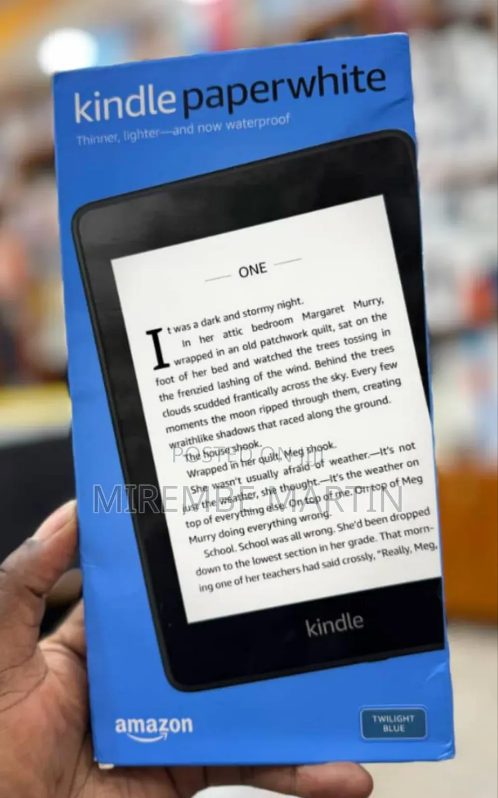 New Amazon Kindle Paperwhite 32 GB Black