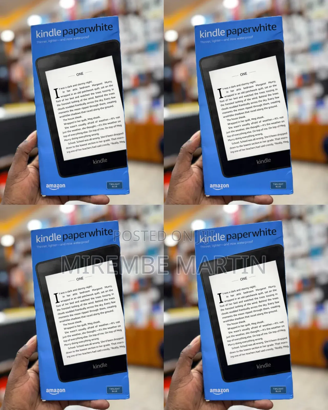New Amazon Kindle Paperwhite 32 GB Black