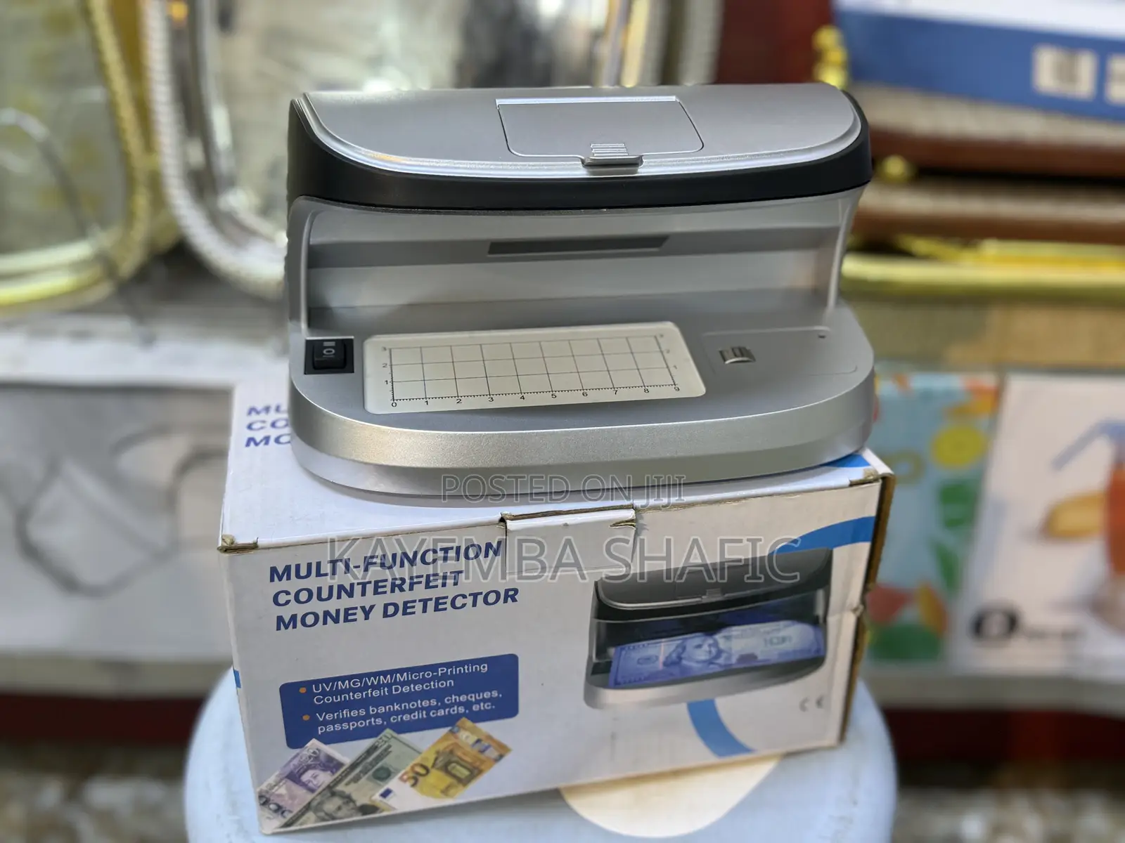 Multi-Function Counterfeit Money Detector - UV/MG/WM Currency