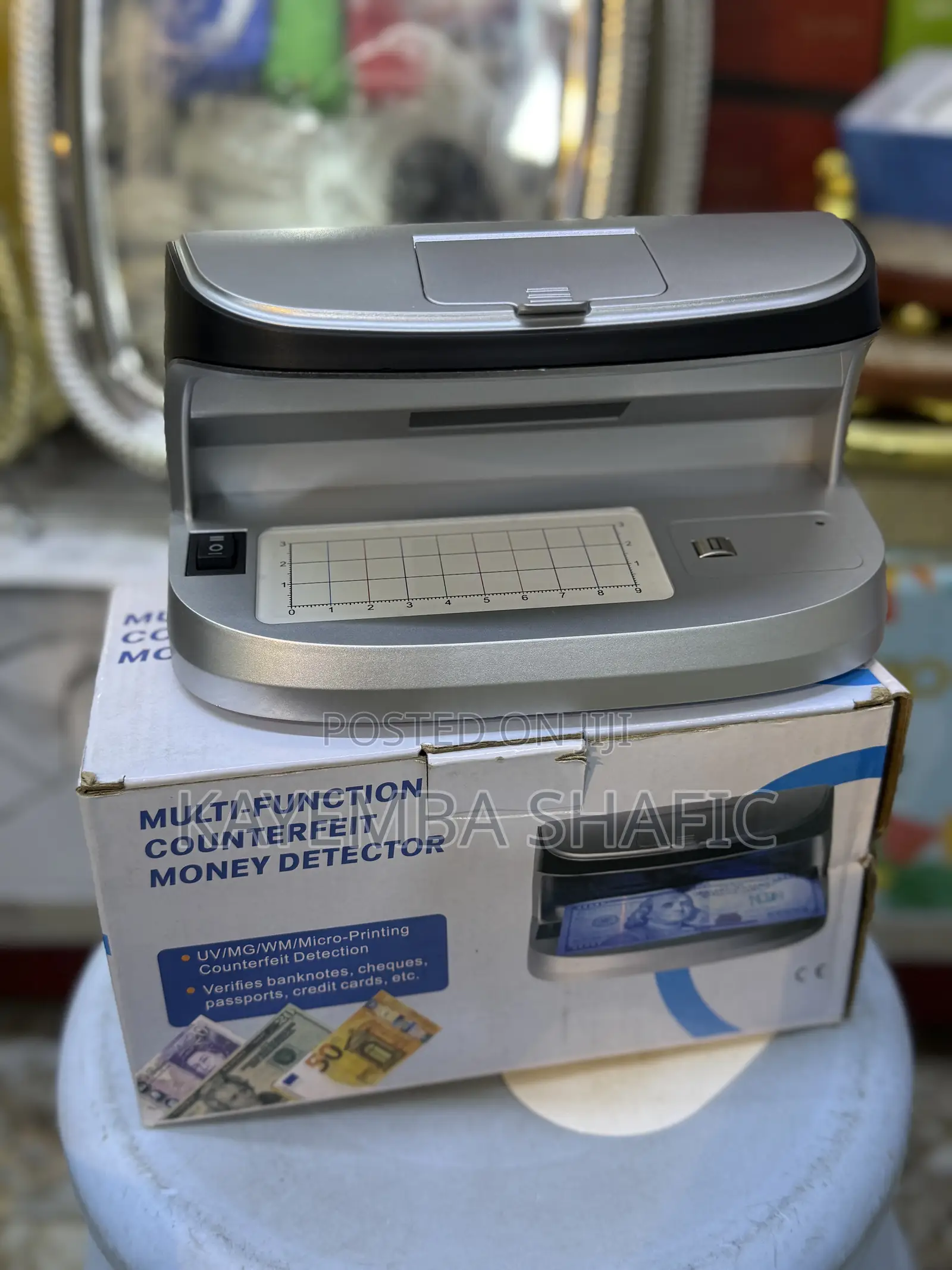Multi-Function Counterfeit Money Detector - UV/MG/WM Currency