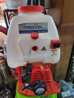 The Freevel Petrol-Powered Knapsack Power Sprayer 2 -Stroke Engine