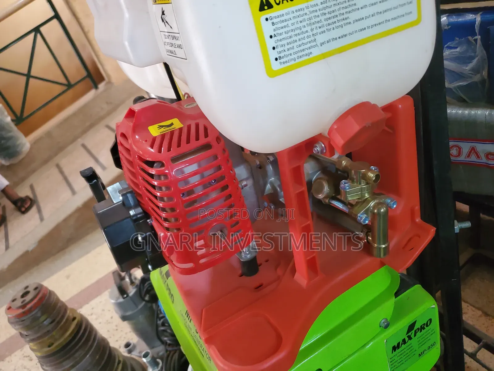 The Freevel Petrol-Powered Knapsack Power Sprayer 2 -Stroke Engine