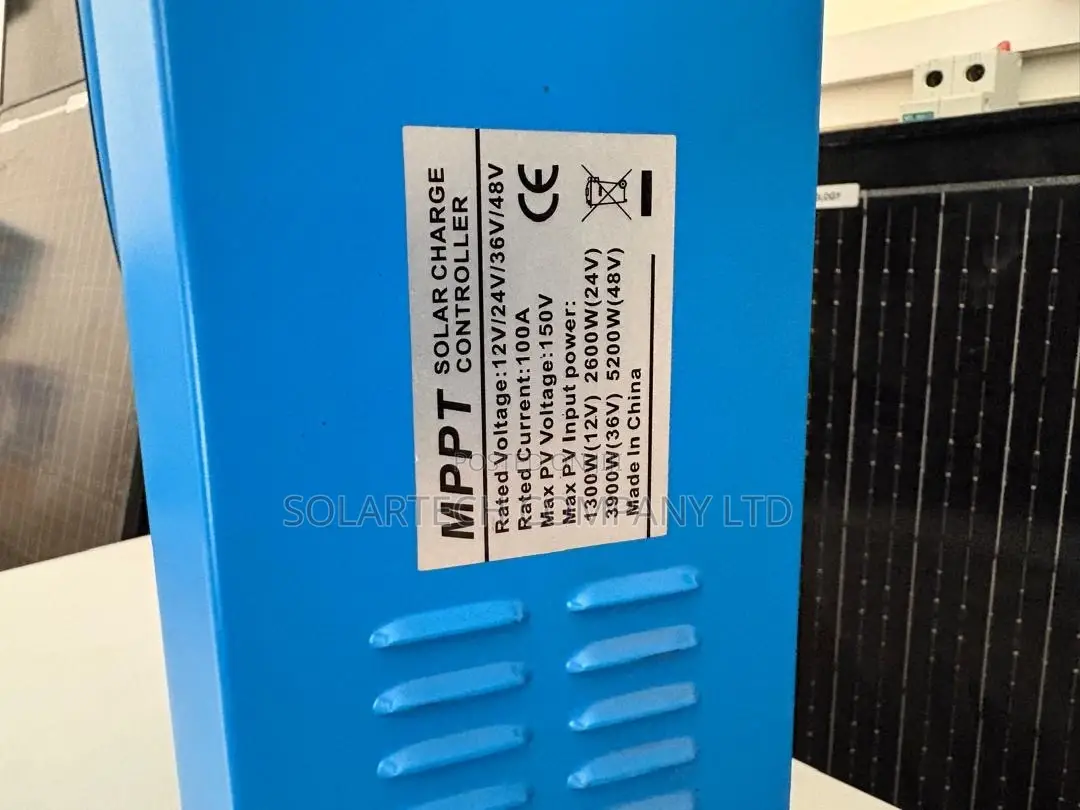 Brand newHD 100A MPPT Solar Charger Supports Up to 5200W Solar Panels