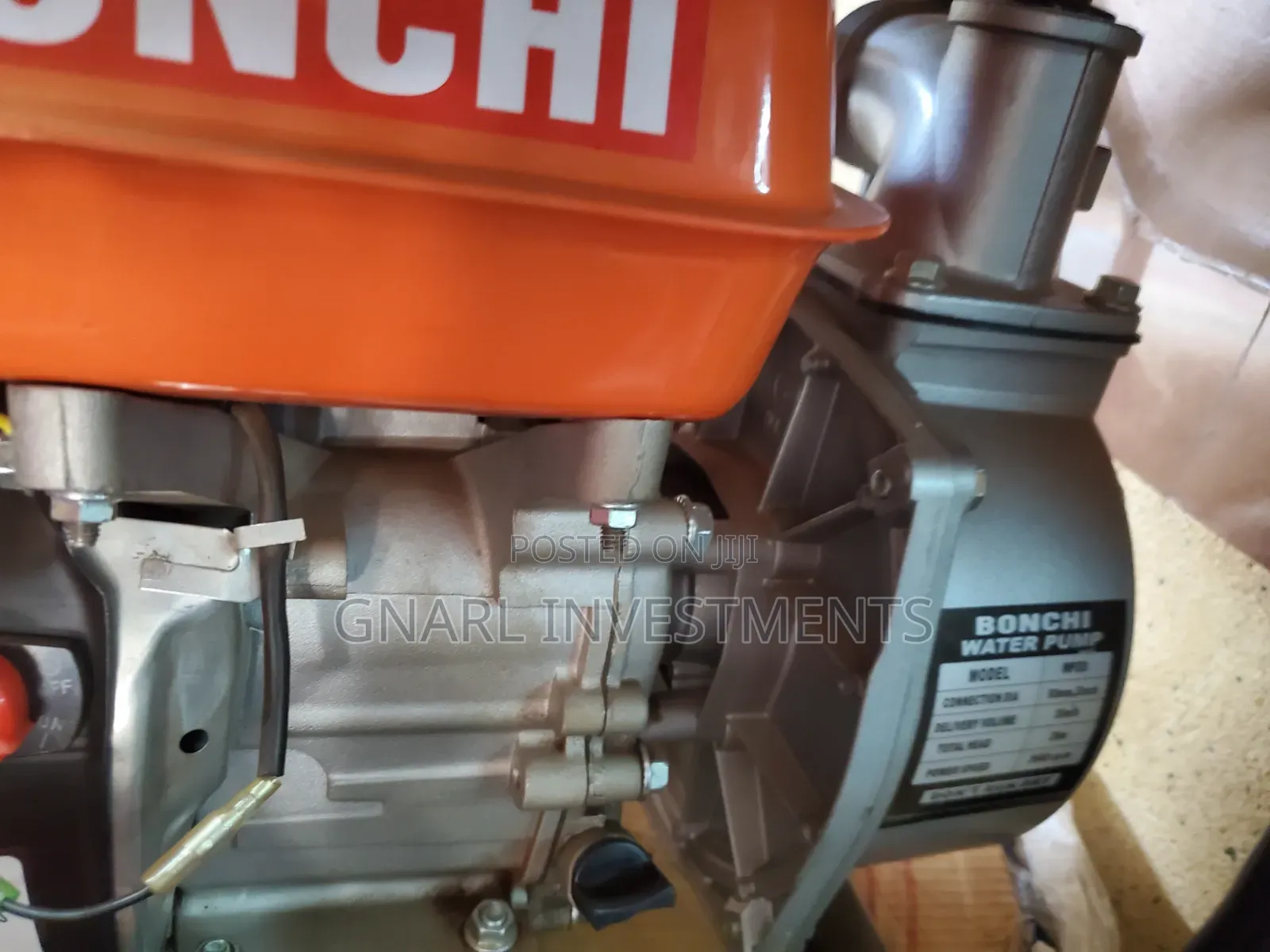 Bonchi 8.5 Gasoline Engine Is a Portable, Single-Cylinder 4-Stroke Air