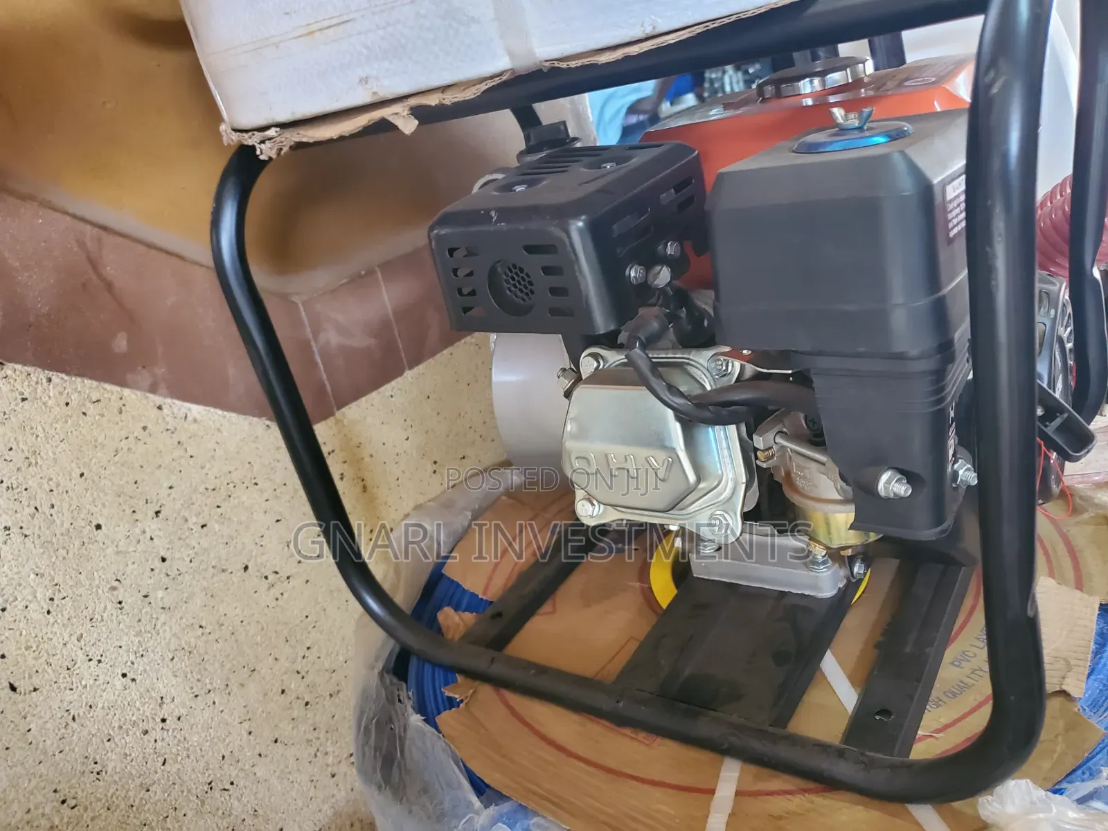 Bonchi 8.5 Gasoline Engine Is a Portable, Single-Cylinder 4-Stroke Air