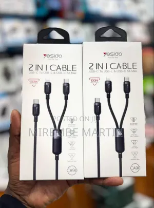 Yesido 2 in 1 Cable 100W CA90