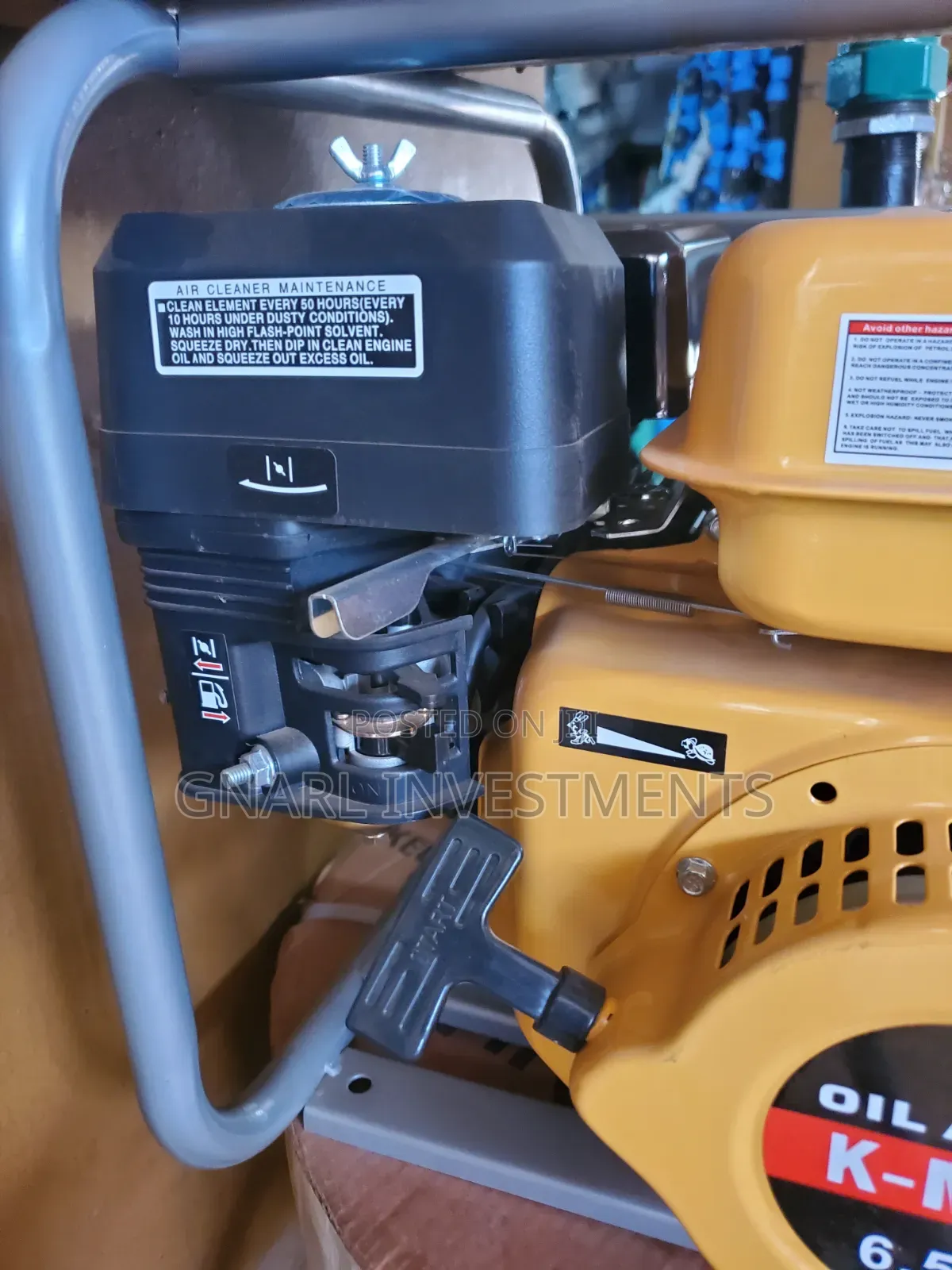K-Max WP20 Is a Portable Gasoline-Powered Water Pump