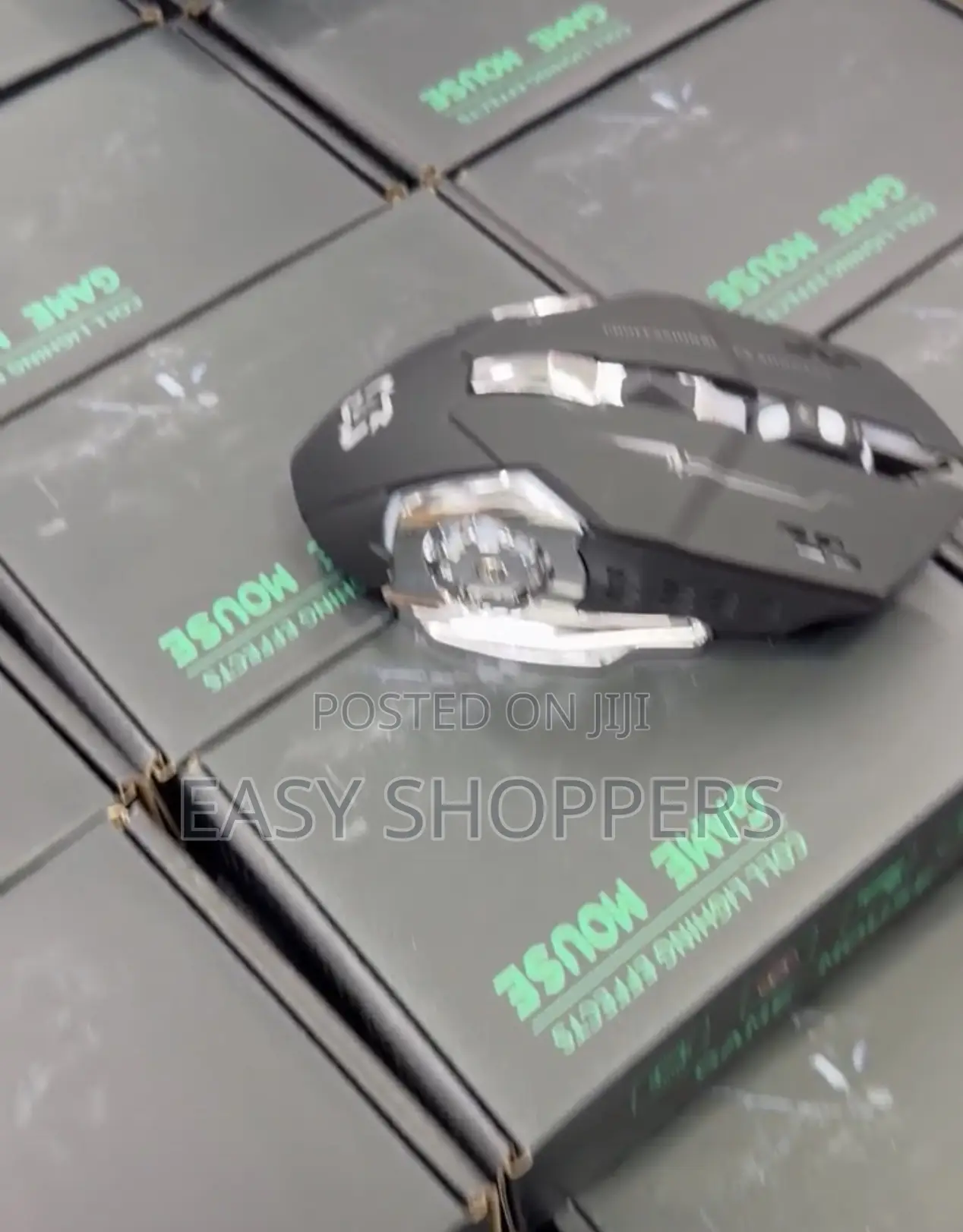 Budget Cool Lighting Effects Gaming Mouse Rechargeable