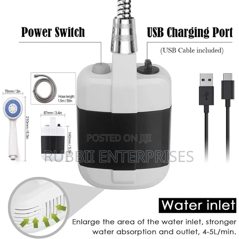 Portable Electric Camping Shower