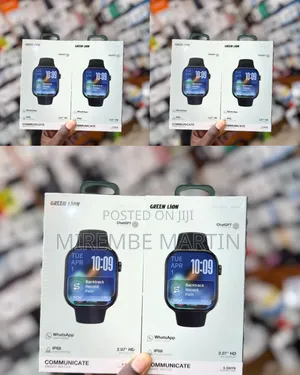 Green Lion Communicate Smart Watch With WhatsApp Chat Voice-