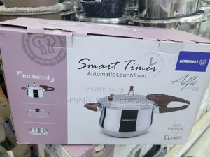 (3in1) 6L Korkmaz Stainless Steel Countdown Pressure Cooker