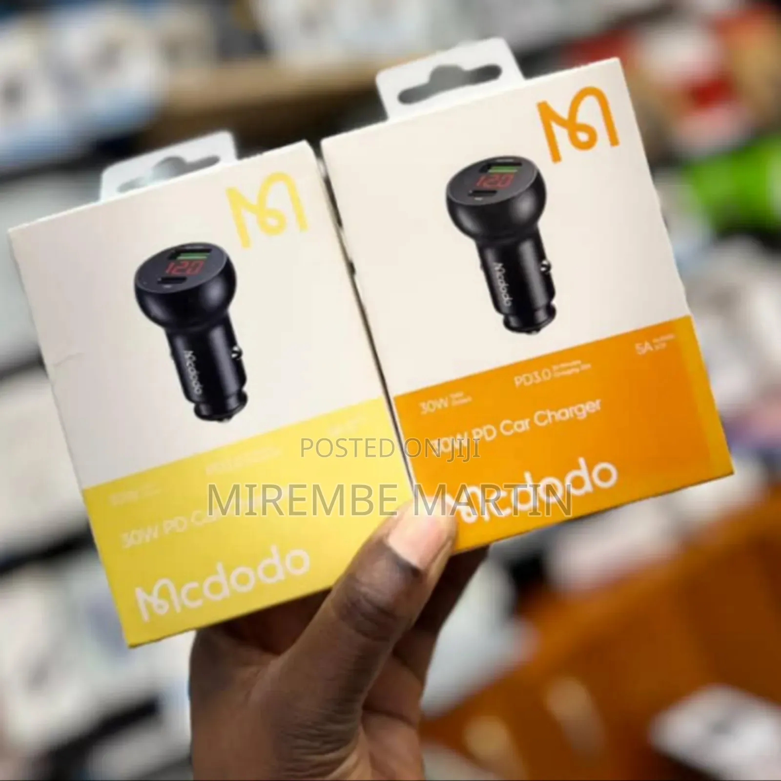 McDodo 30W PD Car Charger