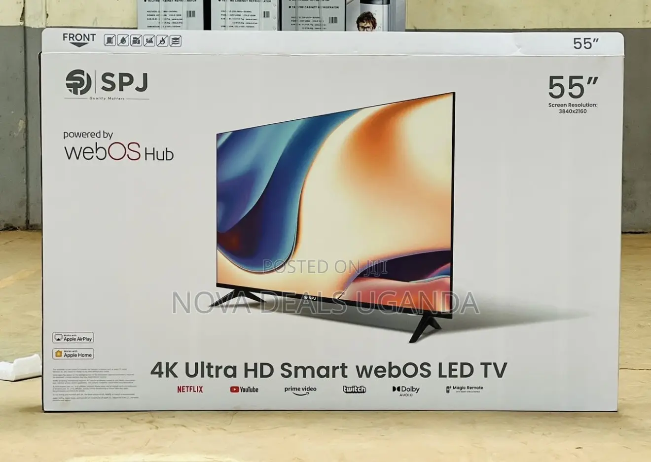 Brand New SPJ 55inch Smart QLED Ultra Smart TV