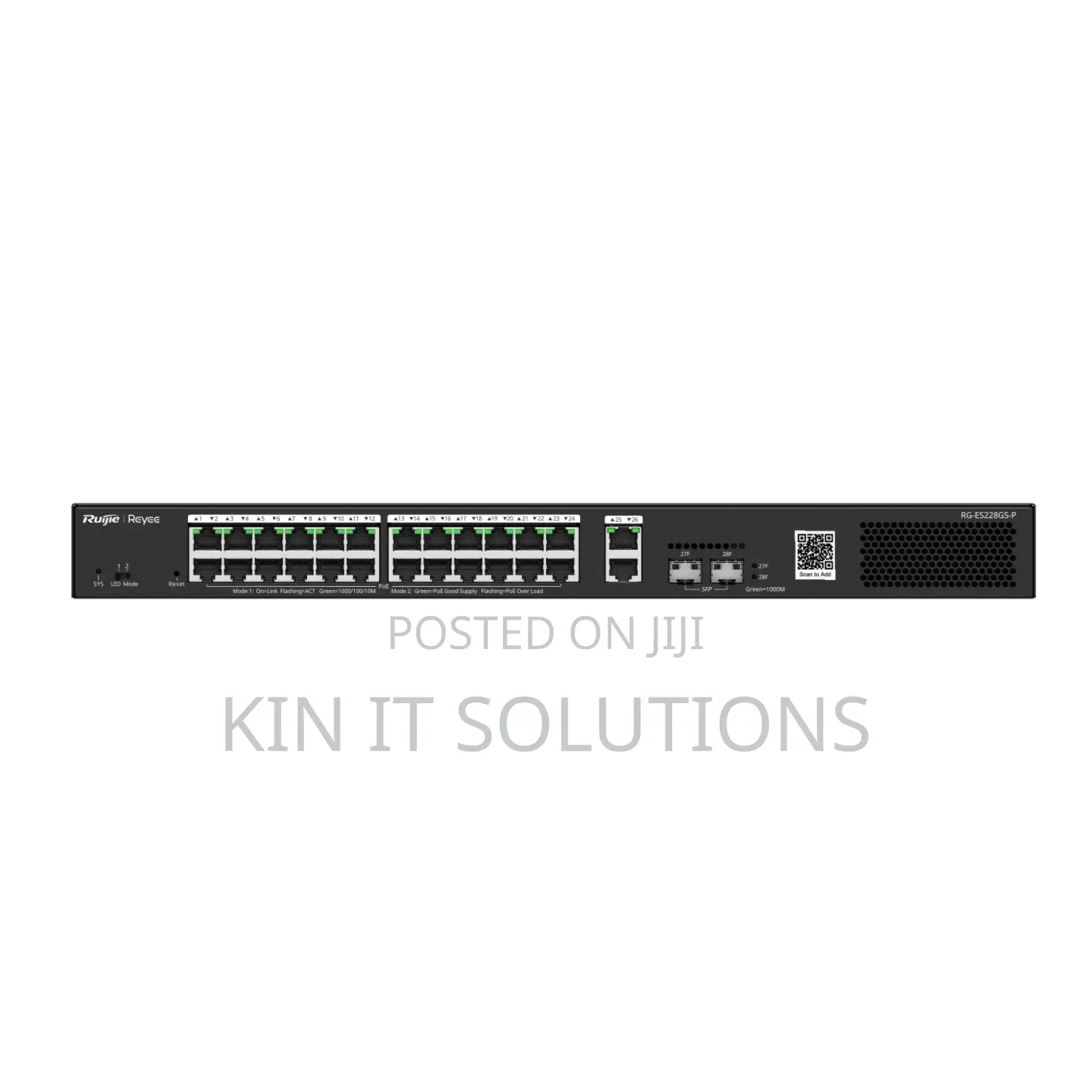 Ruijie RG-ES228GS-P 24-Port Gigabit Smart Cloud Managed PoE Switches