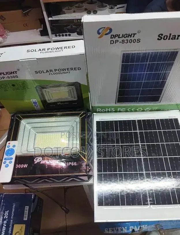 300 Watts Solar Powered Flood Lights