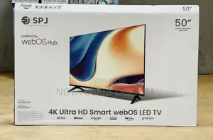 Brand New SPJ 50inch Smart QLED Ultra LED TV