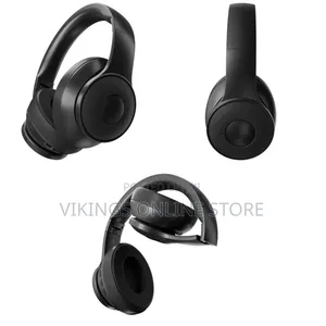 VJ 376 ANC Low Minimum Starting Volume Black Anc Headphones 350 Ma