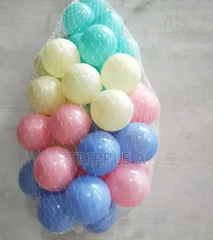 50 Colorfully Kids Play Balls