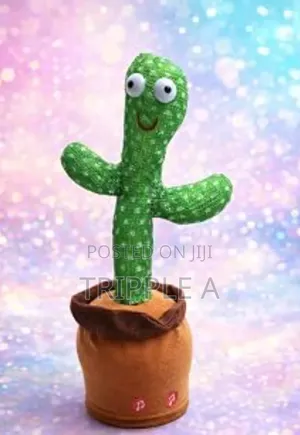 Moving Talking Cactus Toy
