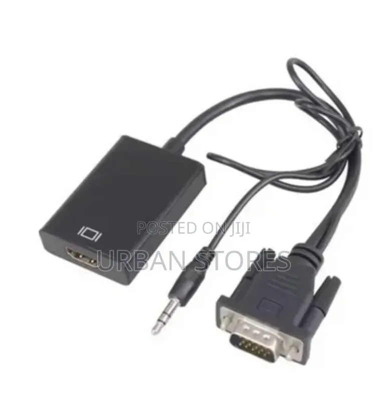 VGA to HDMI Converter Cable With Audio Output 1080P