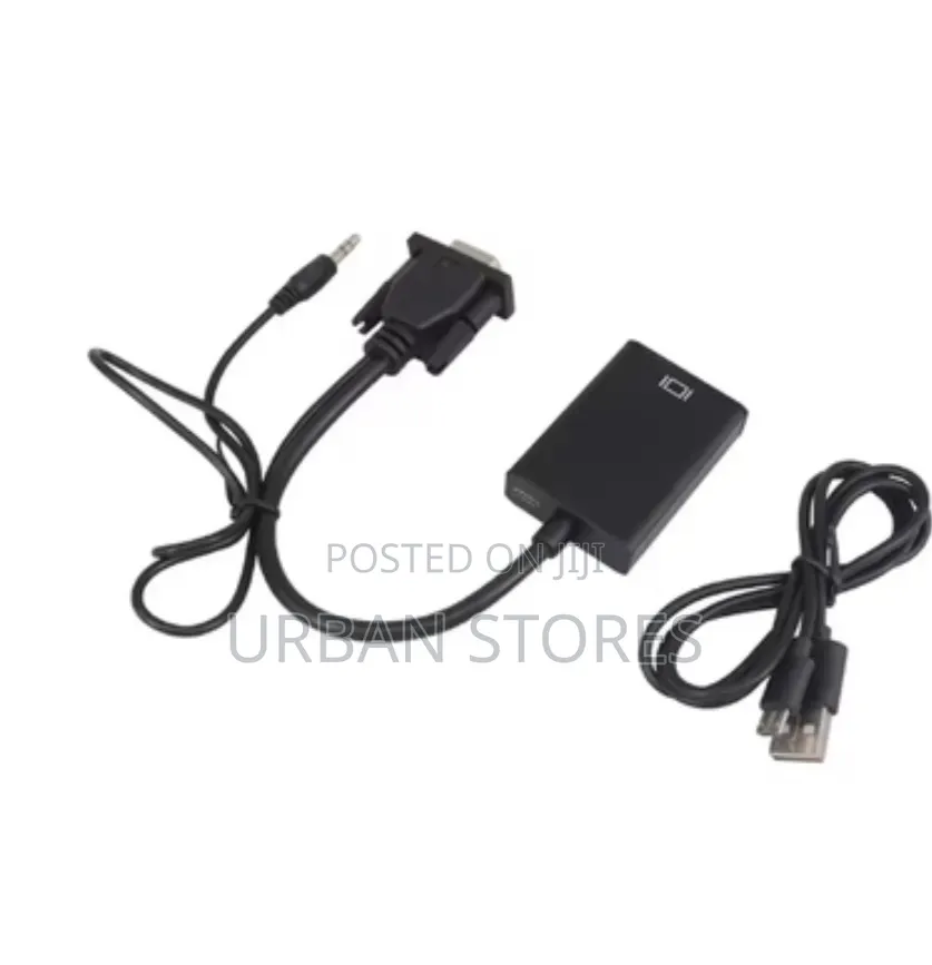 VGA to HDMI Converter Cable With Audio Output 1080P