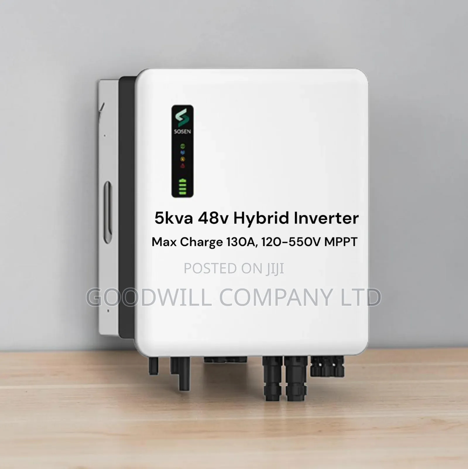 48v 5kw / 5kva Sosen Hybrid Inverter, Max 130A, 120-500v MPPT