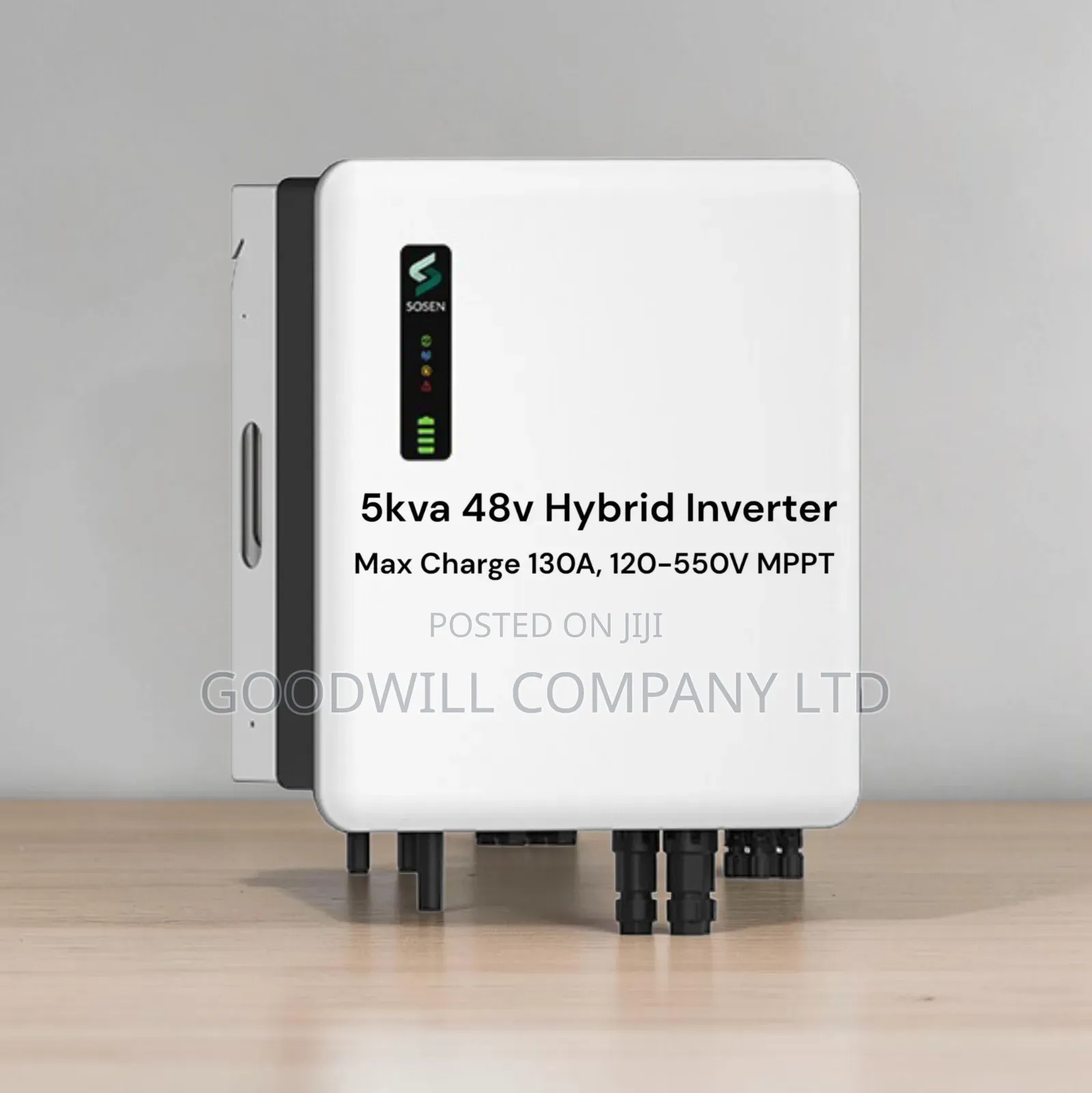 48v 5kw / 5kva Sosen Hybrid Inverter, Max 130A, 120-500v MPPT