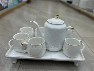 White Porcelain Tea Set