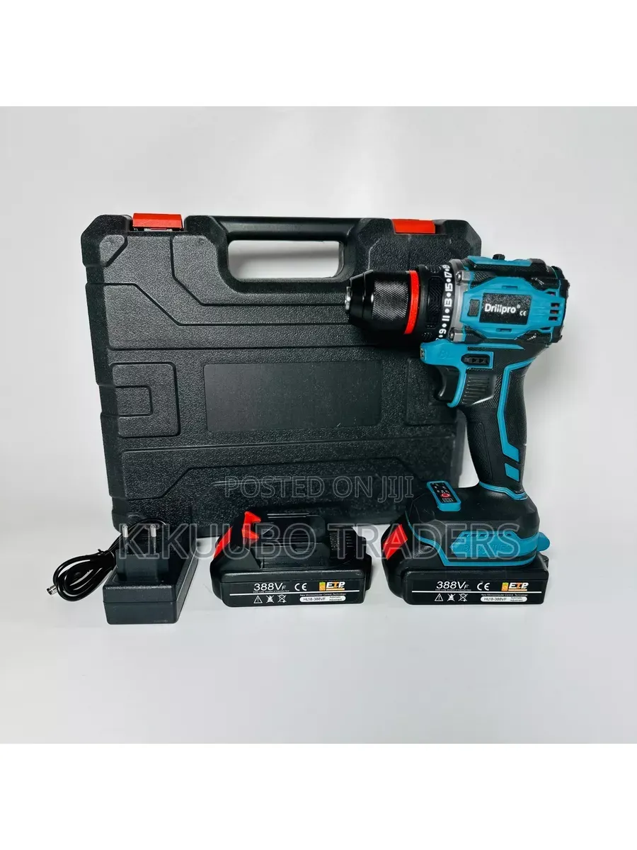 Complete Cordless Electric Drill and Household Hand Tool Combo Kit
