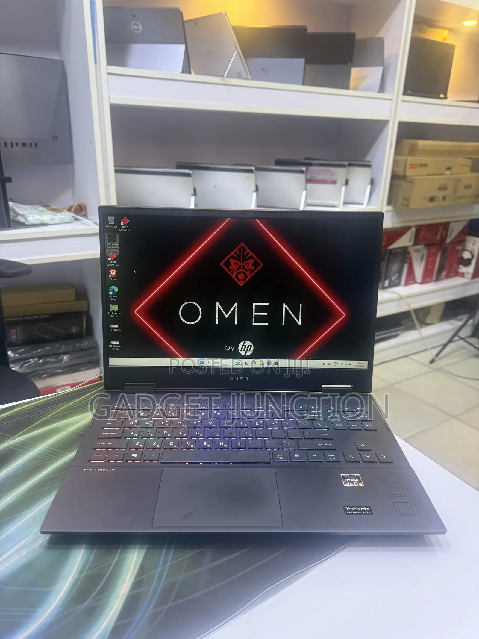 New Laptop HP Omen 15 16GB AMD Ryzen 5 SSD 1T