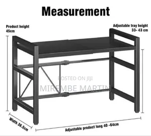 Adjustable Microwave Organizer