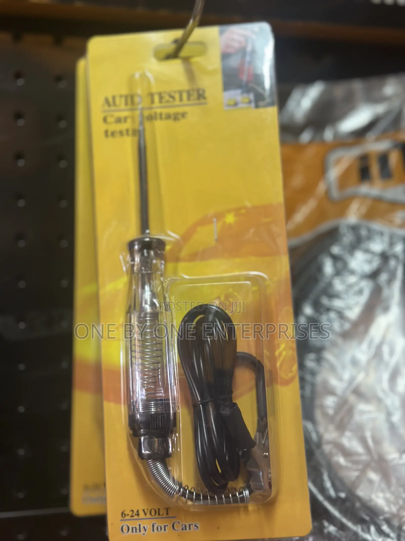 Car Voltage Tester Battery Tester 6V–24V DC Automotive Circuit Tester