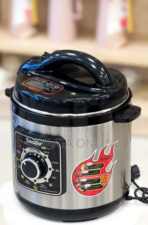 8l-Sonifer Sf-4013 Automatic Electric Pressure Cooker Stainless Steel