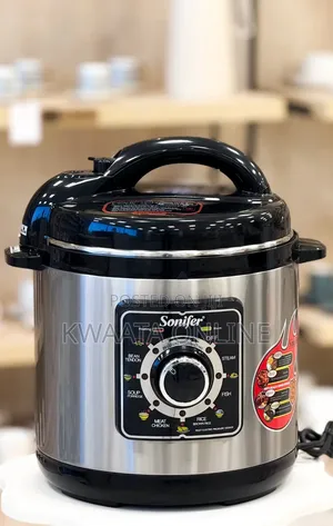 8l-Sonifer Sf-4013 Automatic Electric Pressure Cooker Stainless Steel
