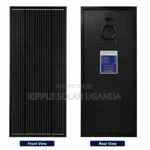 100w Black Solar Panel High Efficiency Pv Module Kampala