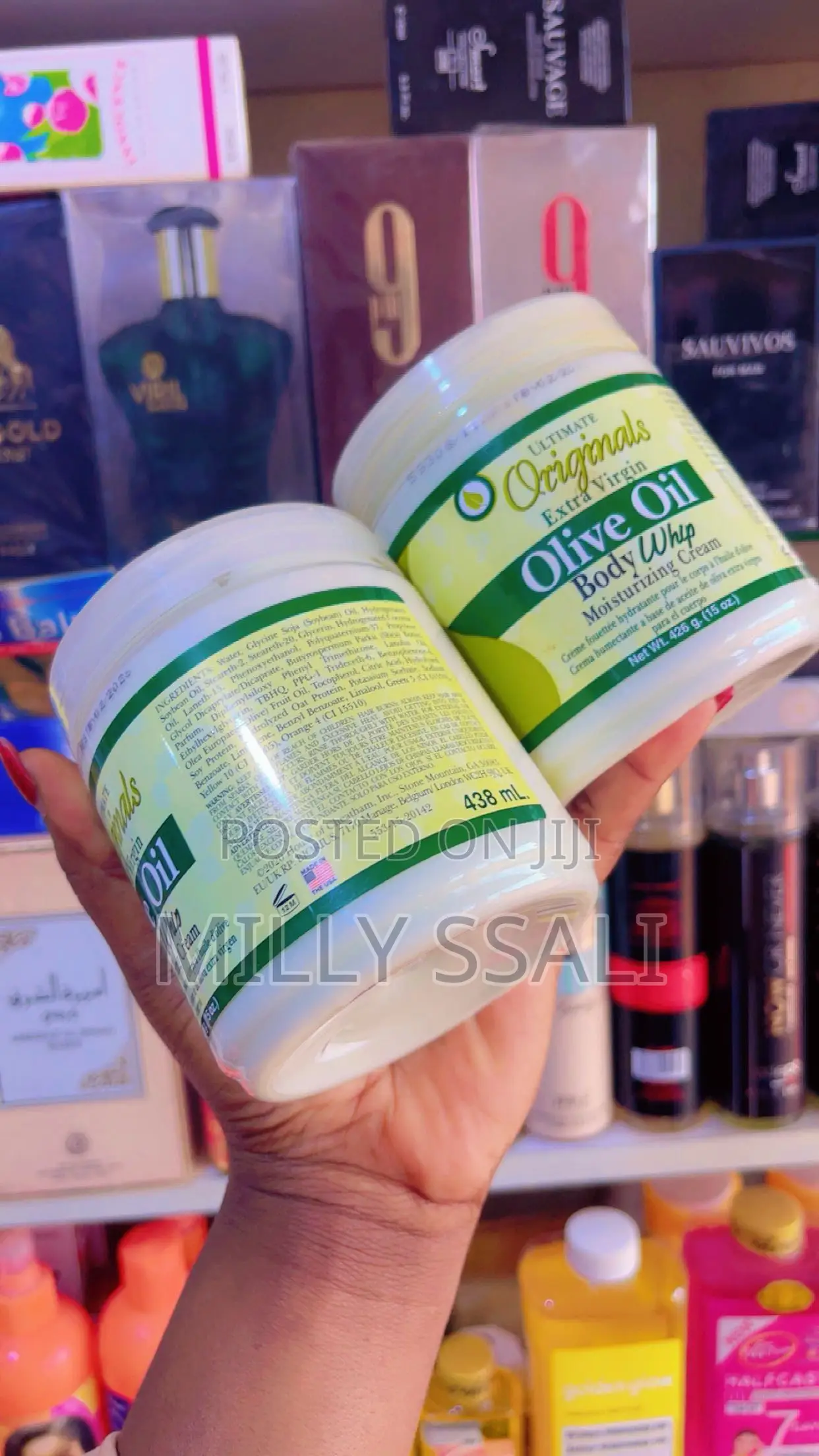 American Dream, Body Whip and Exfoliating Gel