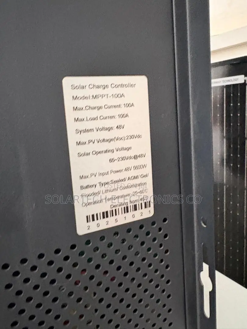 100A MPPT Solar Battery Charge Controller 230V Voc 12V|24V|36V|48V