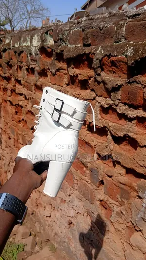 White Lady High Heel Boot