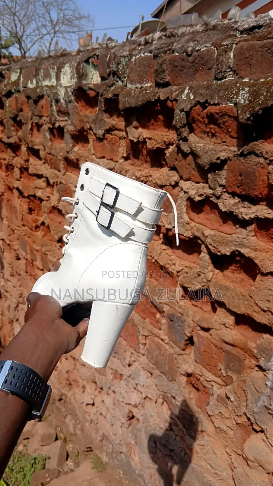White Lady High Heel Boot