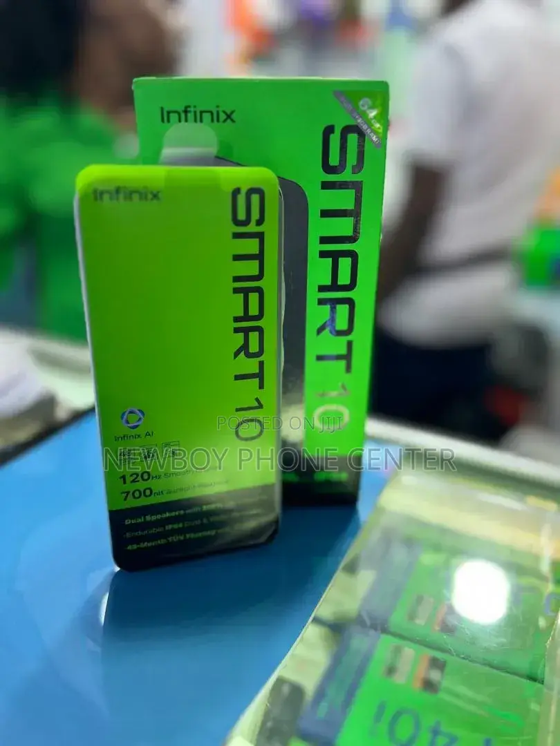 New Infinix Smart 10 128 GB White
