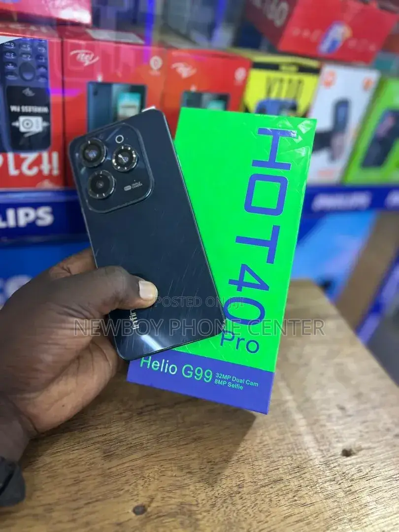 New Infinix Hot 40 Pro 256 GB Black