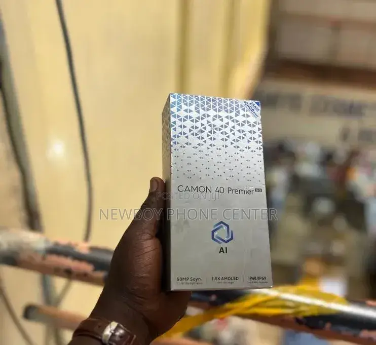New Tecno Camon 40 Premier 5G 256 GB Black