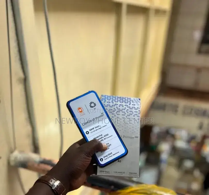 New Tecno Camon 40 Premier 5G 256 GB Black