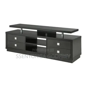 Black Flame Black With TV Stand Stripe Size