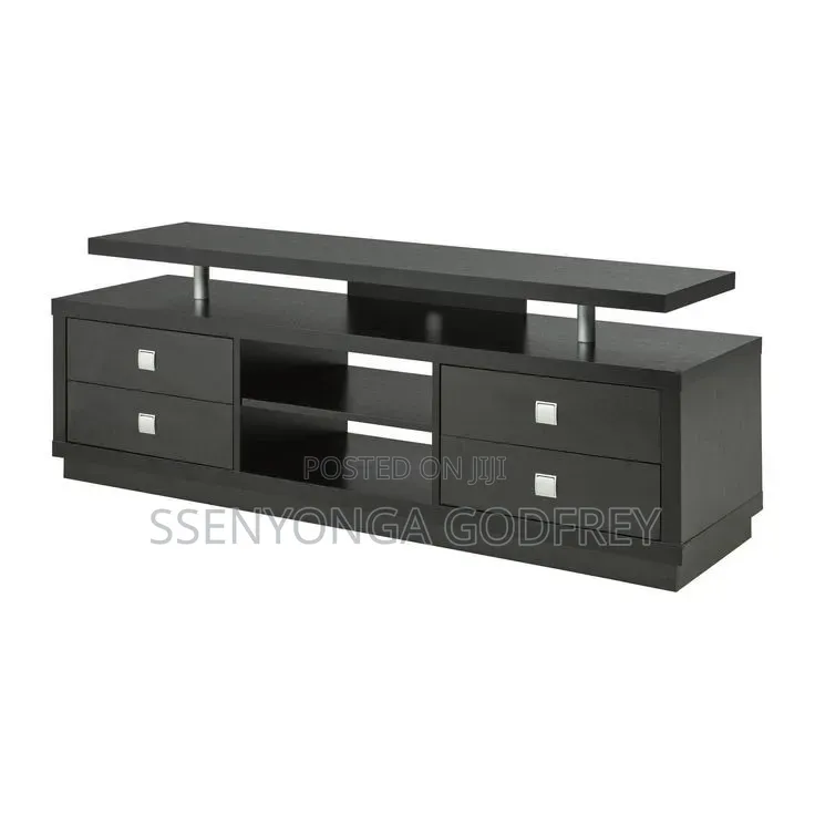 Black Flame Black With TV Stand Stripe Size