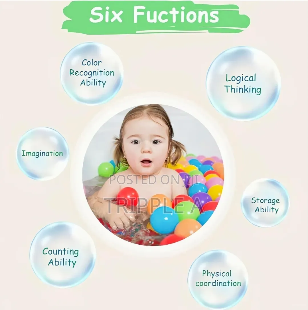 Multicolor 50pcs Kids Play Balls